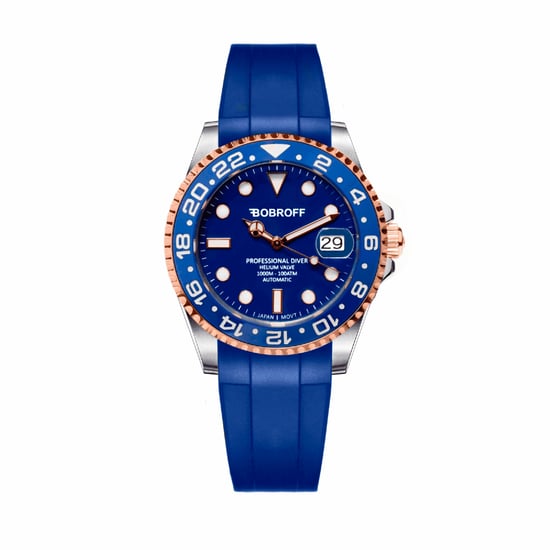 Unisex-Uhr Bobroff BF0006-CA (Ø 41 mm) - Image 1