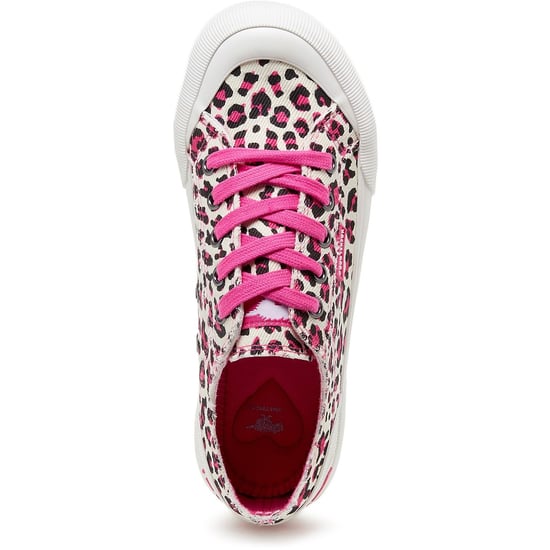 Rocket Dog Jazzin Plus Monroe Damen Sneaker aus Baumwolle in leuchtendem Pink - Image 5
