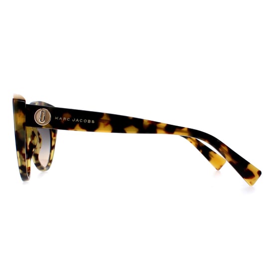 Marc Jacobs Cat Eye Womens Havana Honey Brown Gradient MARC 376/S