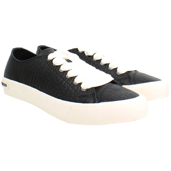 Seavees Crosby Damen Schwarz Plimsolls - Image 2
