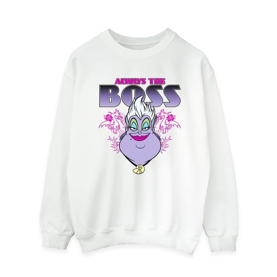 Disney - "The Little Mermaid Mum Is The Boss" Sweatshirt für Damen (Weiß) - Image 1