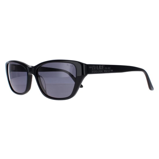Elle Rectangle Womens Black Grey 14920