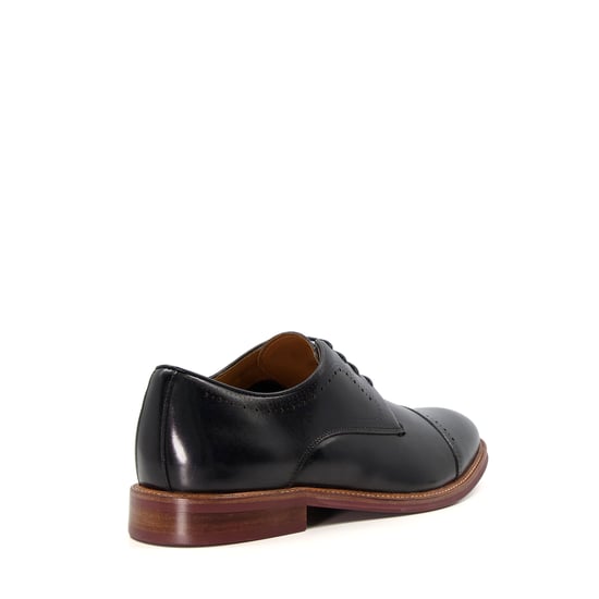 Dune Savion Leder-Herrenschuhe In Schwarz-Oxford-Stil - Image 4
