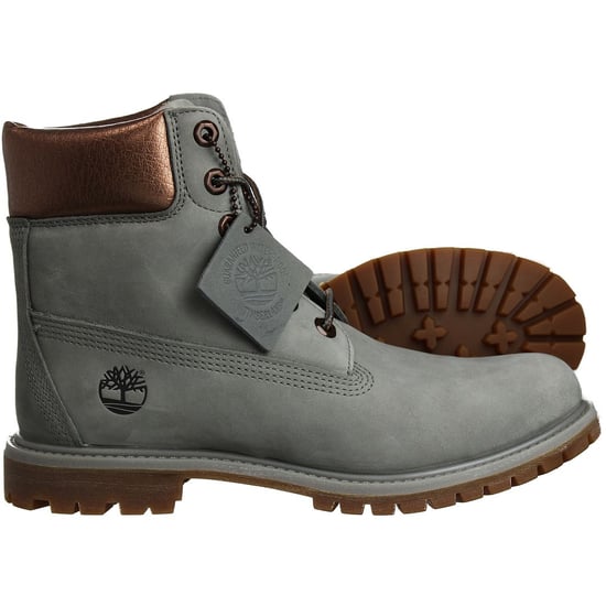 Timberland 6-Zoll Premium wasserdichte Damenstiefel in Grau - Image 4