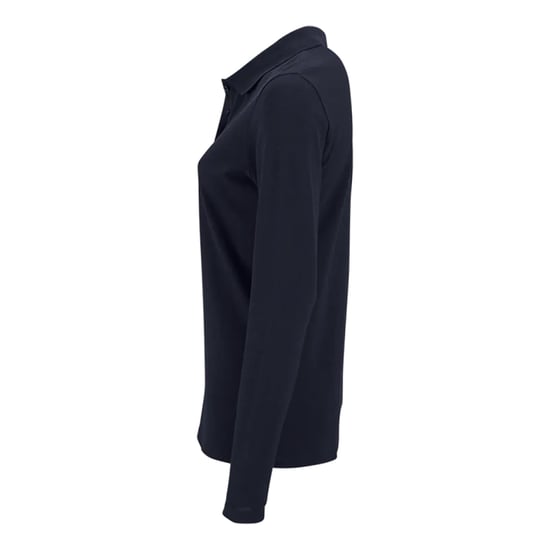 SOLS - "Perfect" Poloshirt für Damen Langärmlig (Dunkelblau) - Image 3