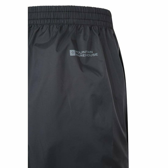 Mountain Warehouse Herren Downpour Wasserdichte Hose (Schwarz) - Image 5