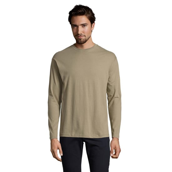 SOLS - "Monarch" T-Shirt für Herren Langärmlig (Khakigrün) - Image 1