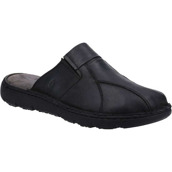 Hush Puppies Herren Carson Clogs Sandalen Schwarz - Image 1