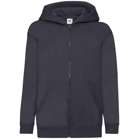Fruit of the Loom - Sweatshirt, mit Kapuze für Kinder (Marineblau) - Image 1