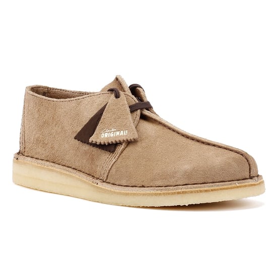 Clarks Originals Desert Trek Wildleder Herren Braune Schnürschuhe - Image 2