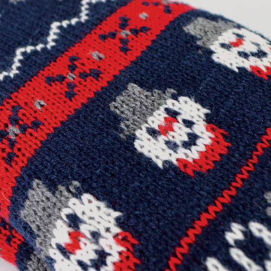 Herren Thermo Rudolph Weihnachtsfleece gefütterte Hausschuhe Winter Socken - Image 5
