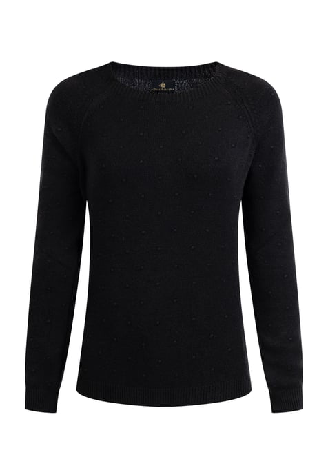 Dreimaster Strickpullover Damen schwarz - Image 1