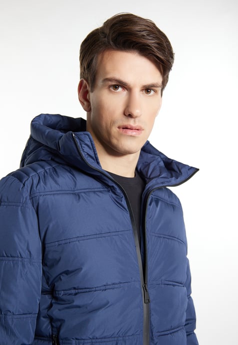 Mo Wattierte Winterjacke Herren Marine - Image 5