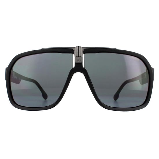 Carrera Aviator Mens Matte Black Grey Sunglasses