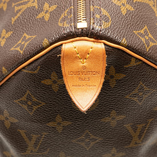 Vintage Louis Vuitton Monogramm Speedy 35 Braun - Image 5