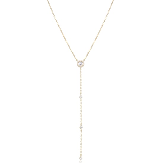 Gena.paris 'The One' Damen Halskette aus 925 Sterling Silber - Gold GC1597-Y - Image 1