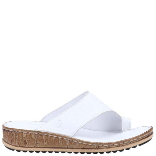 Hush Puppies - Damen Sandalen "Elissa", Wildleder (Weiß/Cremefarbe) - Image 3