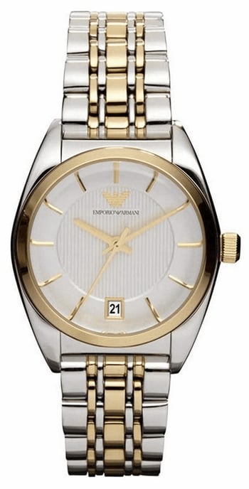Emporio Armani Damenuhr Quartz Gold - Silber - Image 1