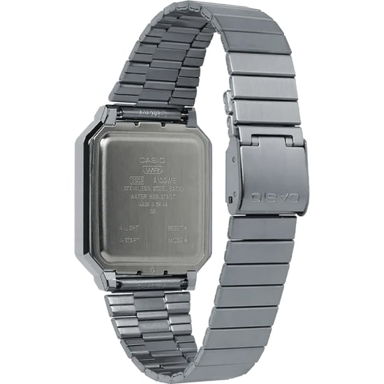 Casio Kollektion Vintage Herren Silberuhr AQ-800E-7AEF - Image 2