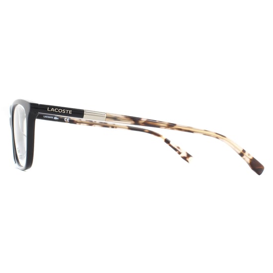 Lacoste Cats Eye Black and Havana Womens  Glasses Frames
