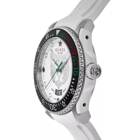 Gucci YA136329 Dive White Dial Men's Watch