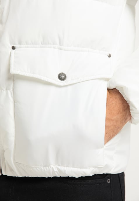 Dreimaster Blouson Herren Wollweiß - Image 5