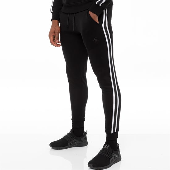 Schwarze Herren-Trainingsanzug-Jogger| Enzo Designer Menswear - Image 1