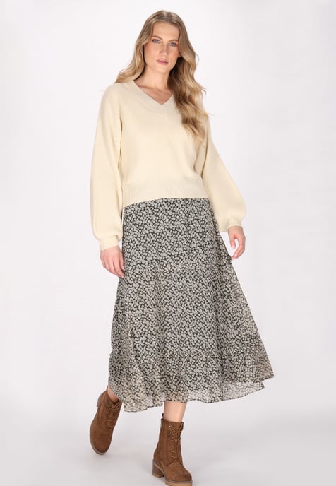 Dreimaster Pullover Damen Creme - Image 2