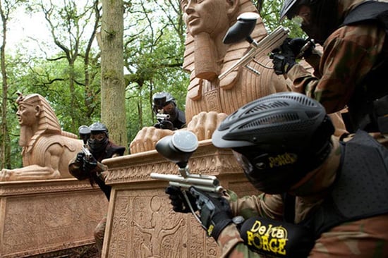 Paintballing Experience for Four (eVoucher)