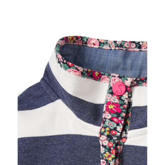 Joules Girls Saunton Funnel Neck Printed Sweatshirt