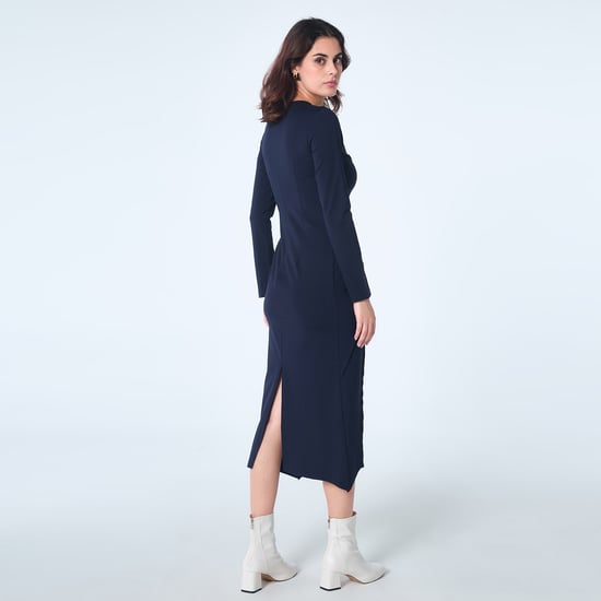 Kleid mit asymmetrischen Strukturlinien - Image 3