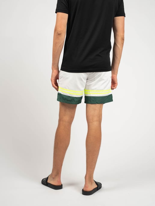 Karl Lagerfeld Badeshorts Golf Herren Weiß - Image 4