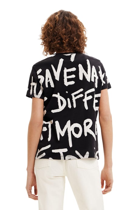 Desigual Women's T-Shirt In Black
