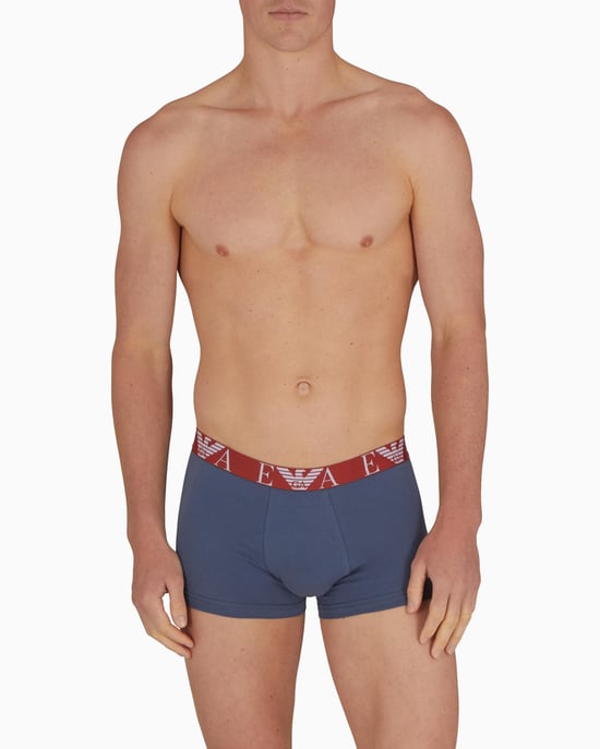 Emporio Armani 3er-Pack Herren Boxershorts mit auffälligem Monogramm-Logo - Image 2