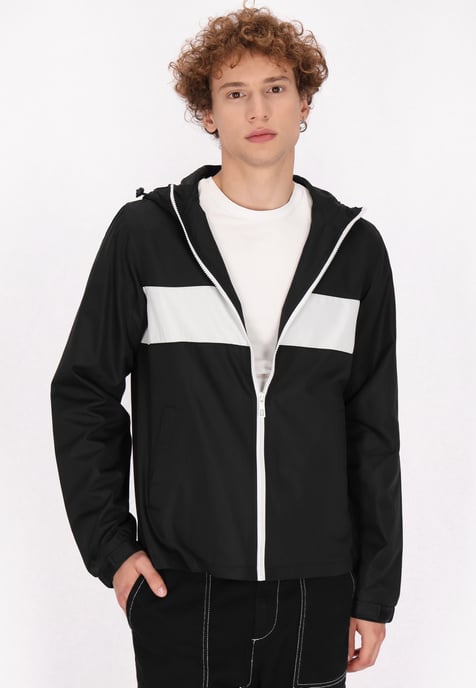 Mo Jacke Herren schwarz weiss - Image 3