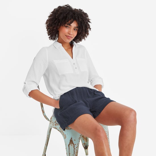 Cruise Womens Long Sleeve Shirt Optic White