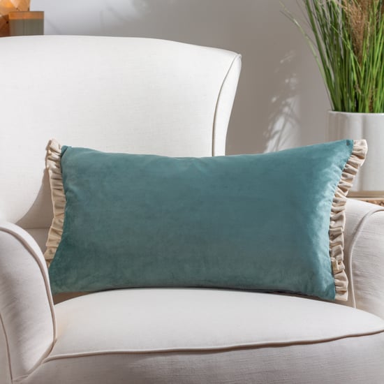Wylder Nature Tilly Samt Wendekissen mit Federfüllung - Image 5