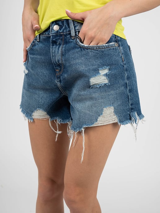 Pepe Jeans Shorts Marly Damen blau - Image 5