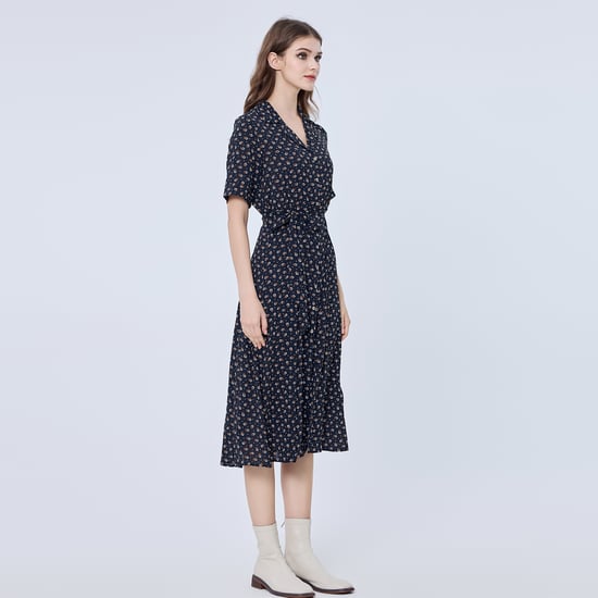 Hemd-Kleid mit Retro-Druck - Image 3