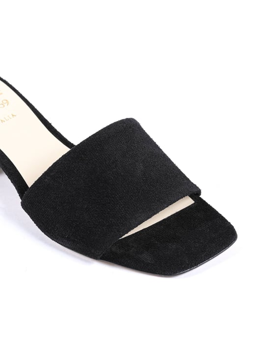 19V69 Italia Womens Sandal Black Neper SPrint Nero