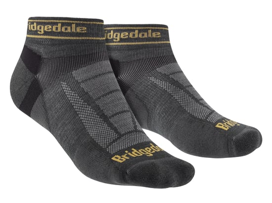 Bridgedale - Mens Running Ultralight Merino Low Socken - Gunmetal - Image 1