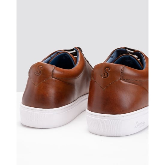 Oliver Sweeney Hayle Antiquiertes Kalbleder Herren Sneakers - Image 5