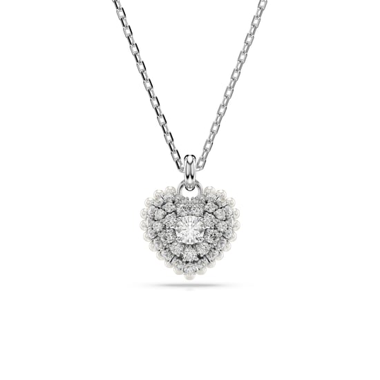 Swarovski 'Hyperbola' Damen-Halskette aus geschwärztem Metall - Silber 5684386 - Image 1