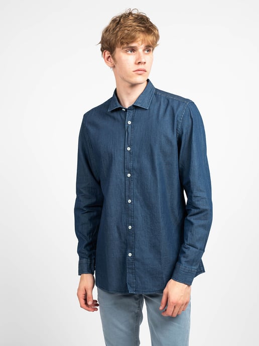 Antony Morato Hemd Herren blau - Image 3