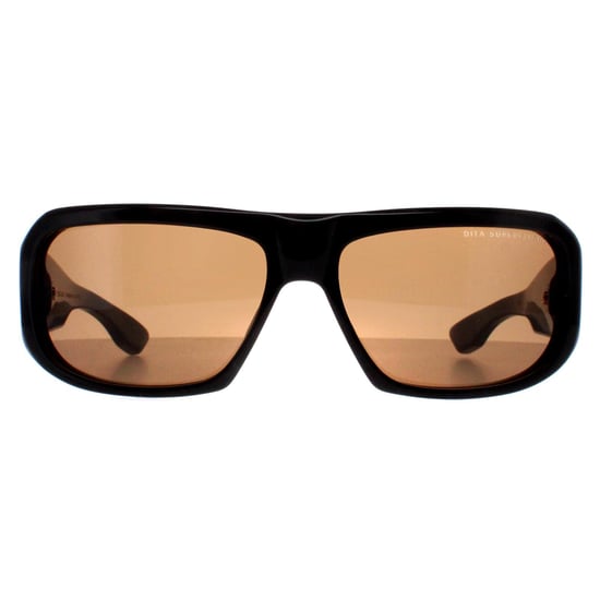 Dita Rectangle Unisex Black Yellow Gold Dark Brown Superflight