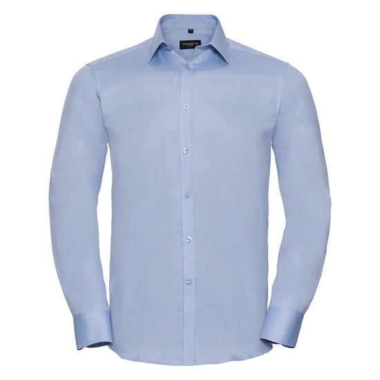 Russell Collection - Formelles Hemd für Herren Langärmlig (Hellblau) - Image 1