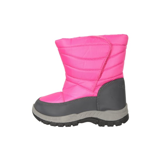 Mountain Warehouse Childrens/Kids Caribou Adaptive Snow Boots (Bright Pink)