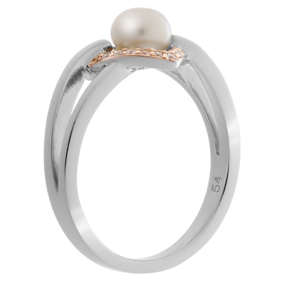 Orphelia Damen-Ring Sterling-Silber 925 – Silber/Rosé ZR-7233 - Image 3