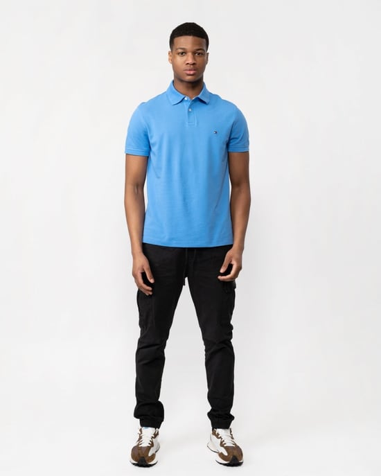 Tommy Hilfiger Core 1985 Regular Mens Polo Shirt - Image 3