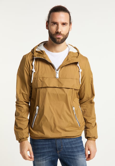 Dreimaster Schlupfjacke Herren dunkelsand - Image 3